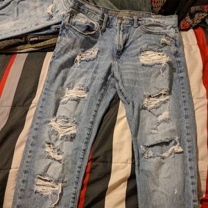 American Eagle Ripped Skinny Jeans